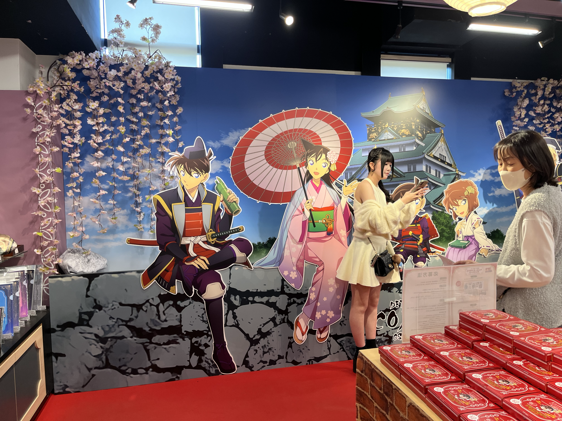 大阪城柯南联动商店